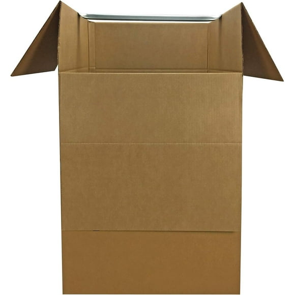 Moving Boxes Bundle, Wardrobe Boxes 4-Pack, Wardrobe Clothing Moving Boxes With Bar, Space Savers Wardrobe Boxes, Moving Boxes With Hanger, Wardrobe Moving Boxes