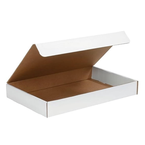 Moving Boxes Large 17"L x 11"W x 2.5"H 25-Pack, Cardboard Box for Shipping, Moving, Mailing, Packing, Packaging and Storage