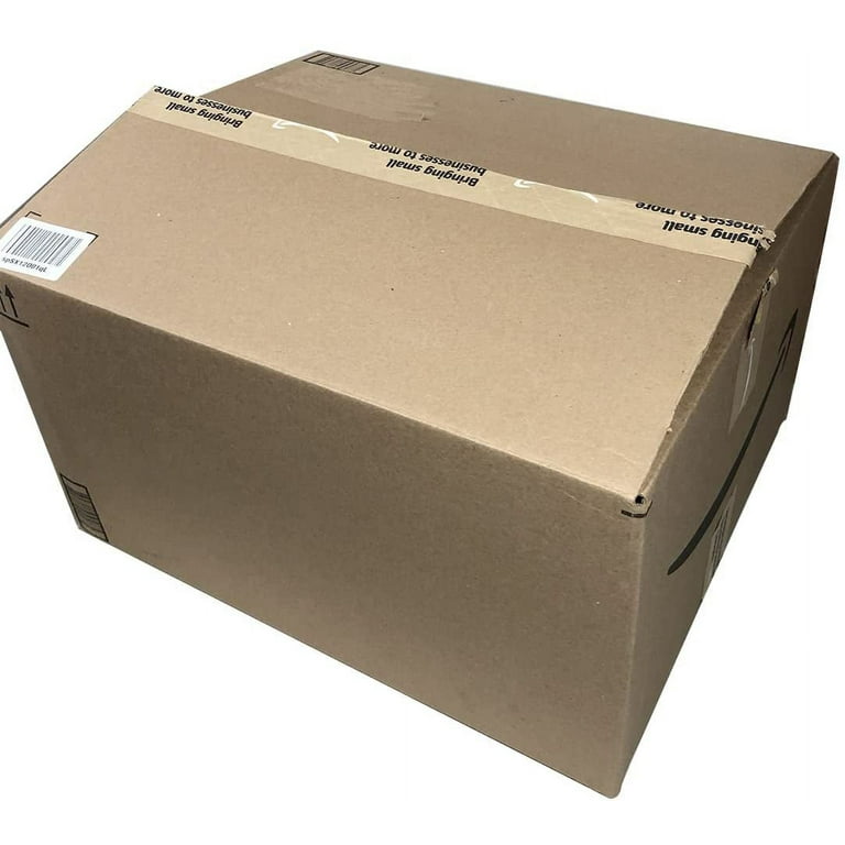 Moving Boxes Medium and Large, Once Used Shipping Boxes for Moving -  Corrugated Cardboard Packing Boxes Heavy Duty Bulk for Books, Kitchen  Dishes and Glassware- 24 Pack, Medium, 19x15x12.5 