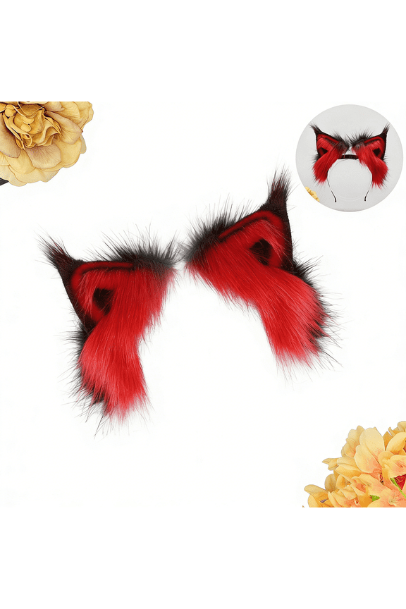 Moving Cat Ears Headband Rechargeable Animated Cat Ear Headband with Motorized Ear Movement, Lightweight Cosplay Headband for Costume Party, Anime Events and Photo Shoots