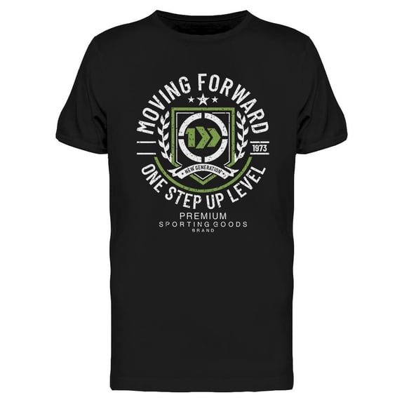 Moving Forward Denim Style T-Shirt Men -Image by Shutterstock, Male Medium