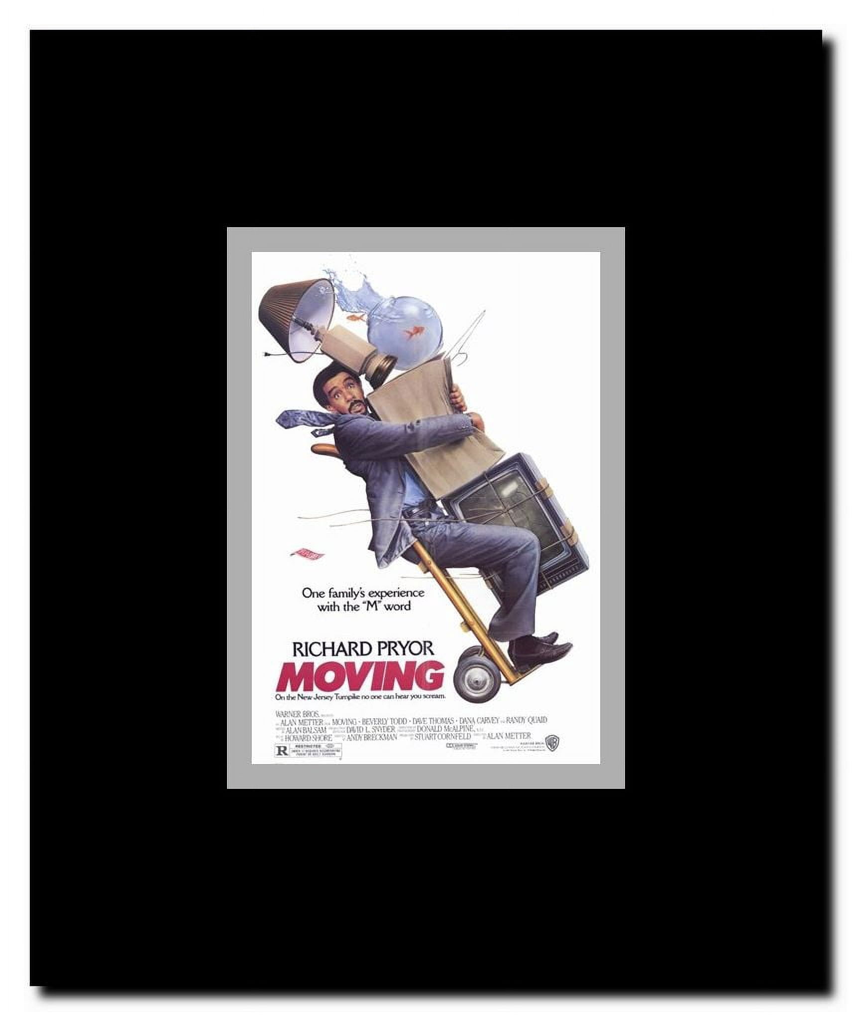 Moving Framed Movie Poster