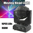 thumbnail image 1 of Moving Head Beam Light 4in1 LED RGBW DMX DJ Bar Disco Club Party Stage Lighting, 1 of 19