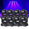 thumbnail image 1 of Moving Head LED 100W Lights, 100W DJ Disco Stage Lights Effect For Wedding Party, 8Packs, Black, 1 of 9