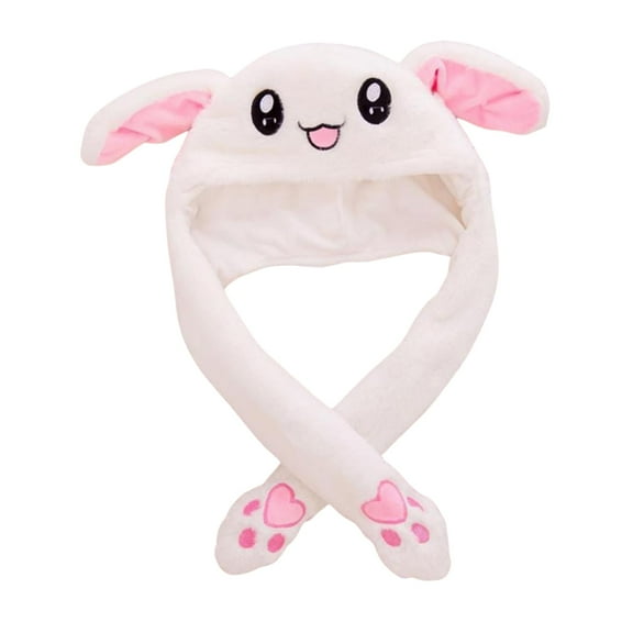 Moving Jumping Rabbit Bunny Hat Ear,Bunny Hat with Ears that move,crazy hats for Cosplay