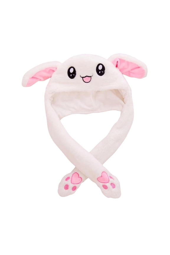 Moving Jumping Rabbit Bunny Hat Ear,Bunny Hat with Ears that move,crazy hats for Cosplay