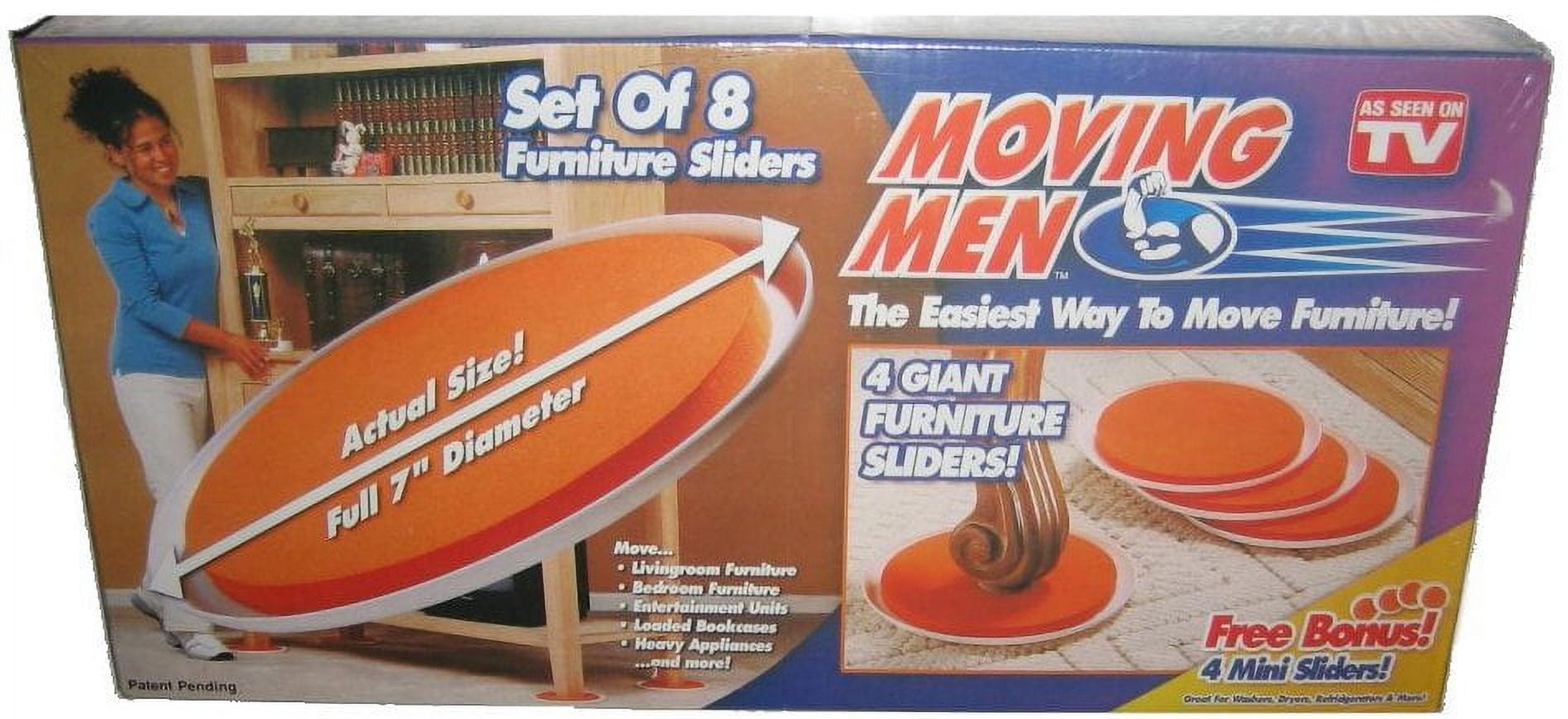 Moving Men As Seen On TV 8-Piece Furniture Slider Set