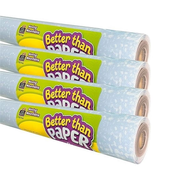 Moving Mountains Roll Better Than Paper Bulletin Board - 4 Count