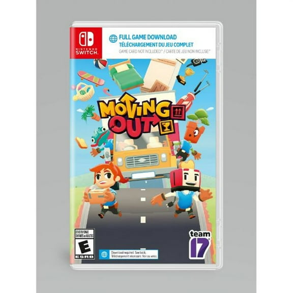Moving Out (Code In Box), Nintendo Switch, Fireshine Games, 812303019067
