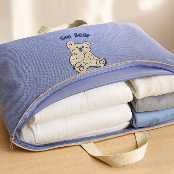 Moving Packing Bags for Clothes Quilts Large Capacity Heavy Duty Storage Bags for Moving Home Organization Thickened Non-Woven Fabric with Handles