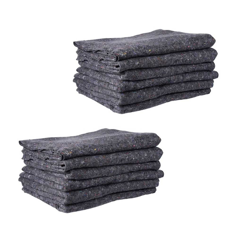 Moving Pad 72" x 80" 12Pack Skin Moving Blankets