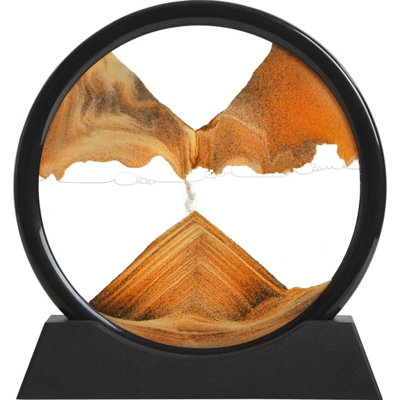 Moving Sand Art Liquid Motion, 3D Deep Sea Sandscape Color Quicksand Decor