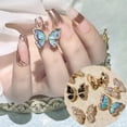 thumbnail image 1 of Moving Smart Butterfly Nail Art Jewelry, 1 of 5