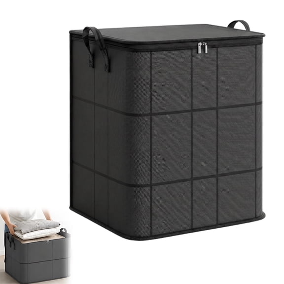 Moving Storage Bags, Extra Large Storage Bags , Foldable Moving Bags with Reinforced Handles & Zippers (29gal, 1PC)