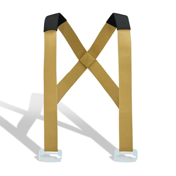 Moving Straps, Supports up to 1000 lbs, 2-Person Lifting and Moving System with 2 Harness Straps & 2 Load-bearing Straps, Adjustable Lifting Shoulder Straps Move Furniture Appliances Mattresses