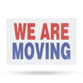 thumbnail image 1 of We Are Moving Vinyl Decal 24 Inch x 36 Inch Weatherproof Heavy-Duty Adhesive Backing | Business Transition, Clear Messaging, Professional Signage | Made in USA, 1 of 6