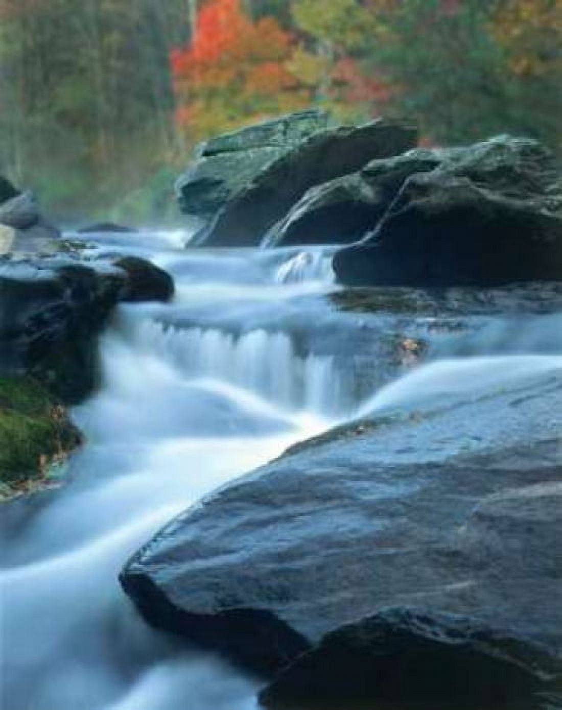 Moving Water I Canvas Art - Scott Larson (24 x 30)