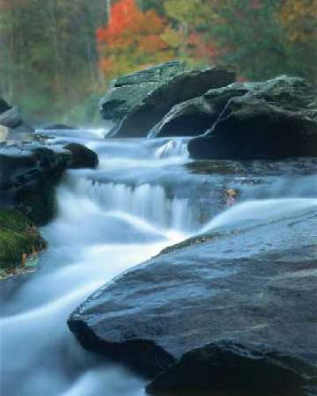 Moving Water III Canvas Art - Scott Larson (20 x 24)