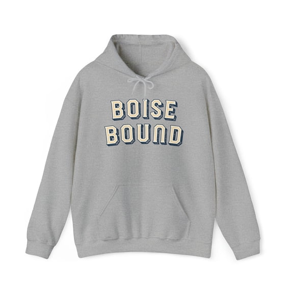 Moving to Boise Idaho Hoodie, Gifts, Hooded Sweatshirt