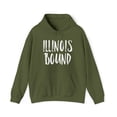 thumbnail image 1 of Moving to Illinois Hoodie, Gifts, Hooded Sweatshirt, 1 of 4