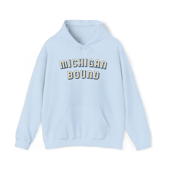 Moving to Michigan Hoodie, Gifts, Hooded Sweatshirt