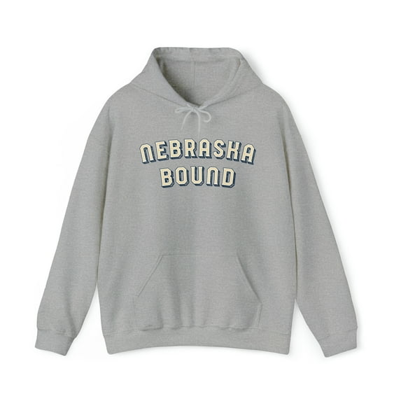 Moving to Nebraska Hoodie, Gifts, Hooded Sweatshirt