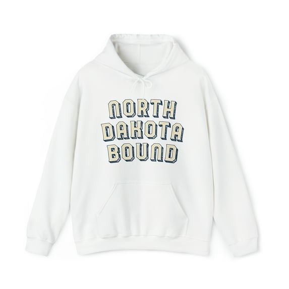 Moving to North Dakota ND Hoodie, Gifts, Hooded Sweatshirt