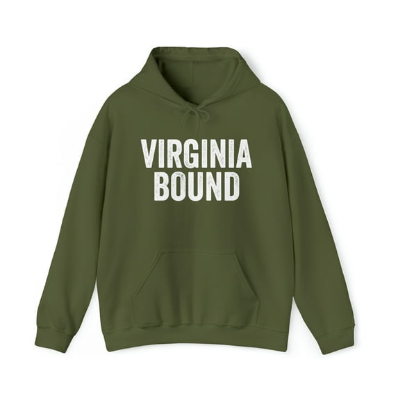 Moving to Virginia Hoodie, Gifts, Hooded Sweatshirt