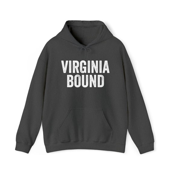 Moving to Virginia Hoodie, Gifts, Hooded Sweatshirt
