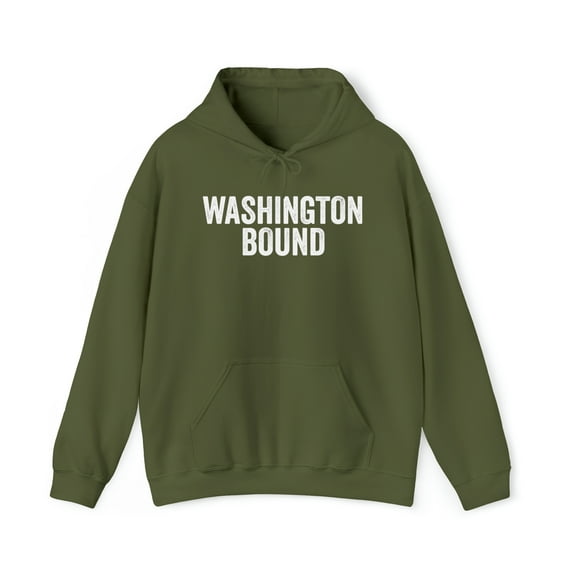 Moving to Washington Hoodie, Gifts, Hooded Sweatshirt