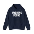 thumbnail image 1 of Moving to Wyoming Hoodie, Gifts, Hooded Sweatshirt, 1 of 4