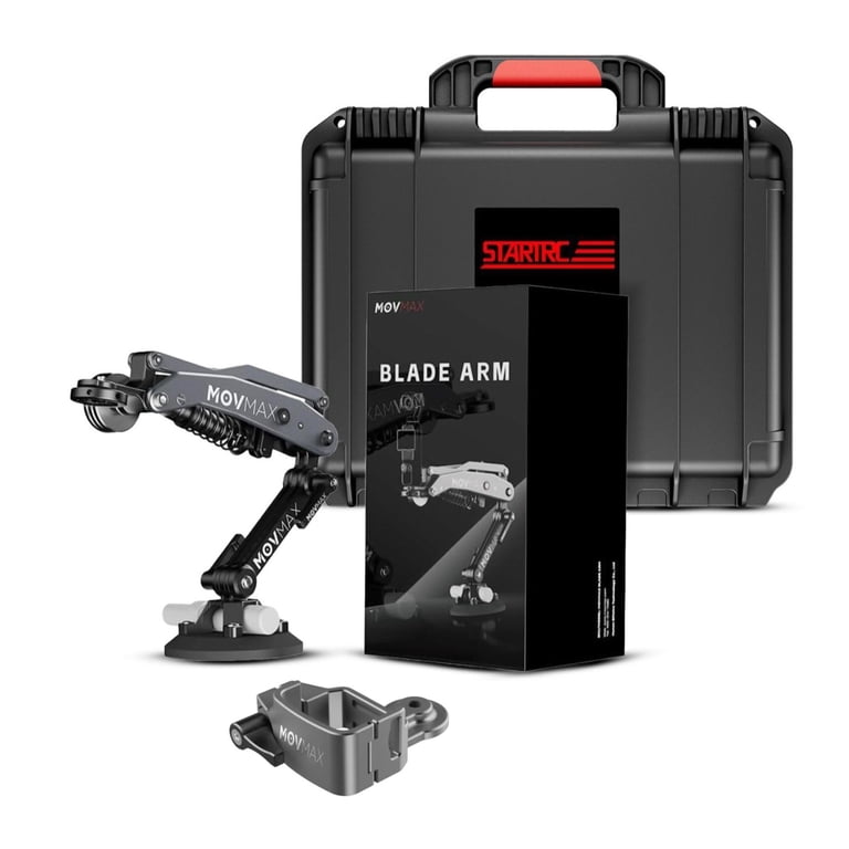 MOVMAX Blade Arm for Osmo Pocket 3 car Mount,Suction Cup