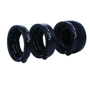 Movo Photo AF Macro Extension Tube Set لكاميرا Canon EOS DSLR مع 12 مم و 20 مم و 36 مم Tubes Economy Mount
