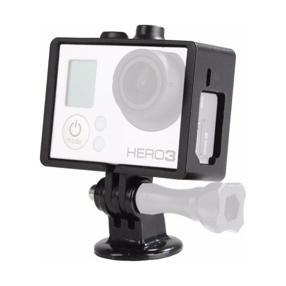 Movo Photo GC34 Rugged Protective Housing Cage with Tripod Mount for GoPro HERO3, HERO3+ and HERO4 Action Camcorders
