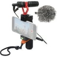 thumbnail image 1 of Movo Photo PR-2-PM Smartphone Video Kit with PR-1 Smartphone Video Rig, VXR10 Mini Shotgun Microphone, 1 of 9