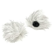 Movo Photo WS-RD8 Furry Windscreen for 8mm Lavalier Microphones, 2-Pack