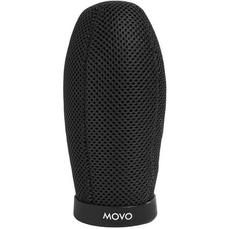 Movo Photo WST140 Ballistic Nylon Windscreen for Shotgun Microphones up to 4.7" Long & 18-24mm Diameter