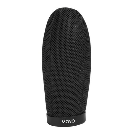 Movo Photo WST160 Ballistic Nylon Windscreen for Shotgun Microphones up to 5.5" Long & 18-24mm Diameter