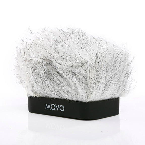 Movo Ws-r10 Professional Furry Windscreen With Acoustic Foam Technology For Zoom Iq-6, Tascam Dr-07 Mkii, Sony Pcm-m10 & Rode Ixy Portable Digital Recorders