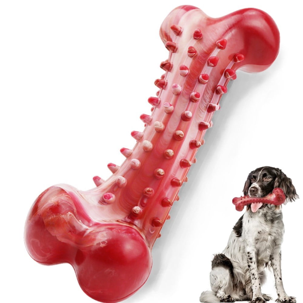 Movsou Durable Bone Dog Chew Toy for Teeth Health,