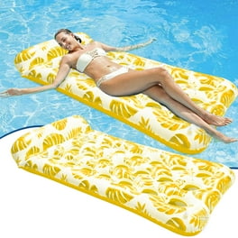 Izeri Floating Bed Lounge Water Chair Lightweight Portable Water Hammocks for Outdoor Beach Inflatables Pool Party Swimming Pool Inflatable Hammock Walmart