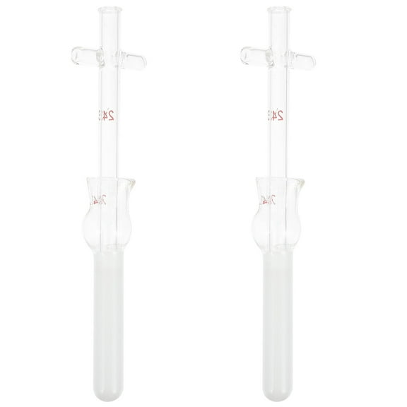 Movtotop 2pcs Glass Tissue Grinder with Pestle Glass Cell Tissue Grinder Homogenizer Labs Glass Tube Random Tube Number