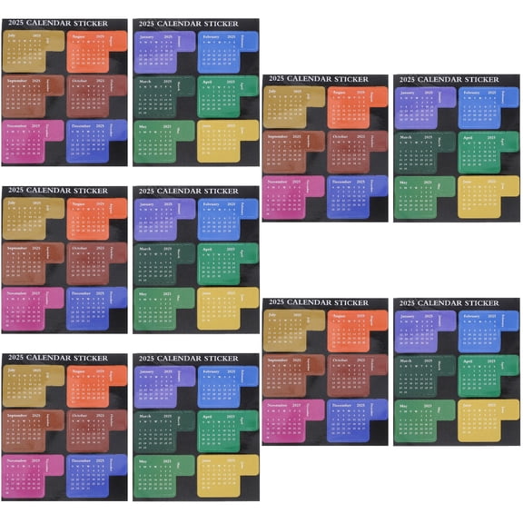 Amosfun Multi-Color Copper Book Tabs for Planner Accessories and Decor 5Sets