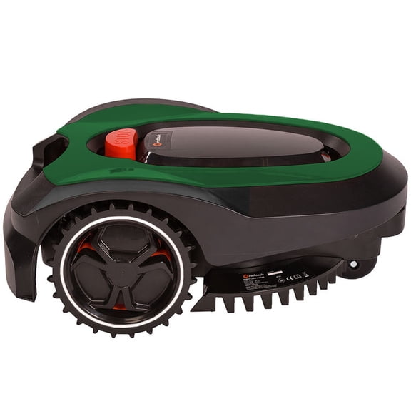 MowRo RM18-GREEN 28V Robot Lawn Mower with Install Kit and 2.0Ah Battery