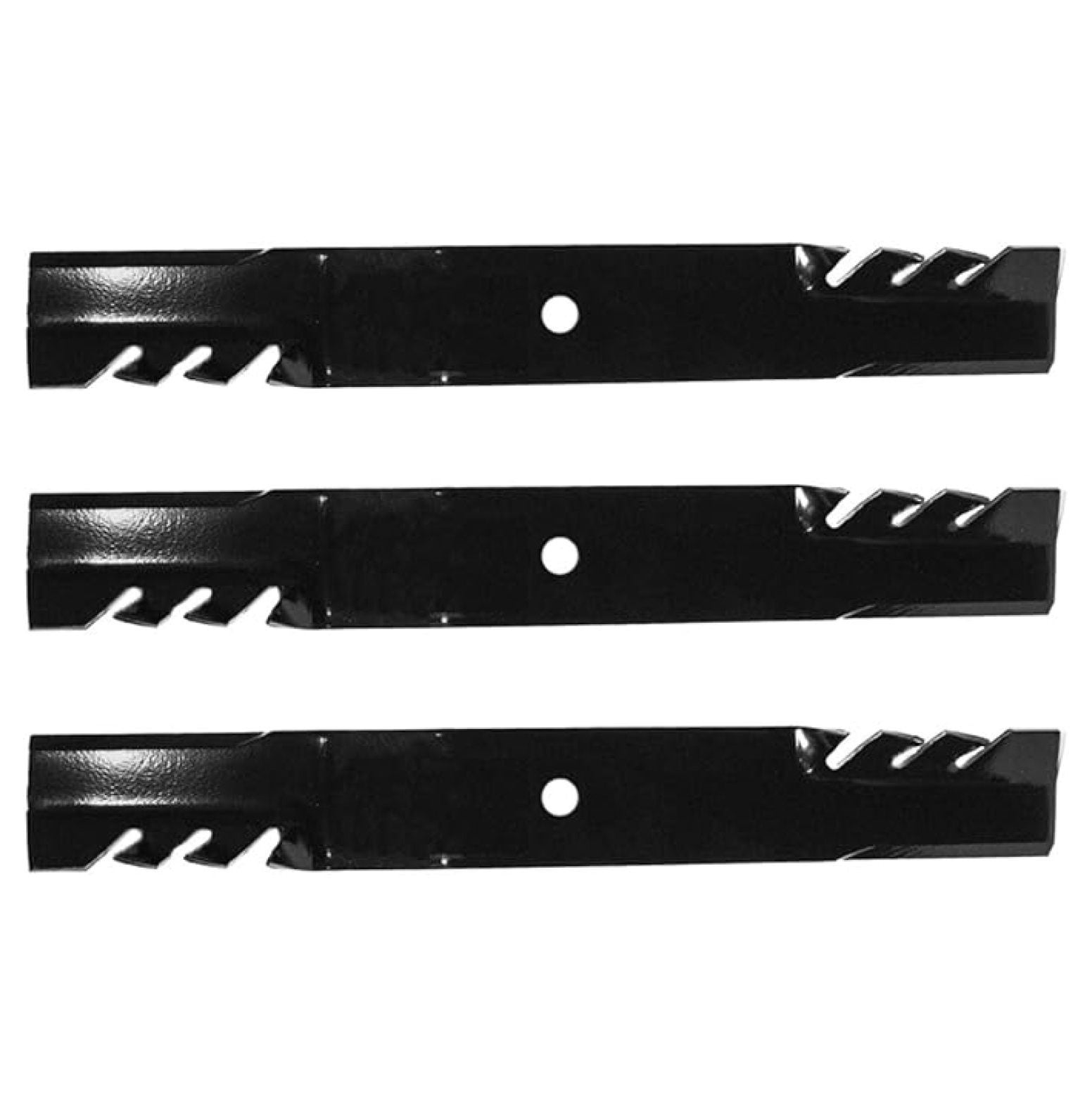 Mower Blades 54 Inch Replacement Part for Riding Lawn Tractors Yard Grass Cutting Equipment Maintenance 3 Pack