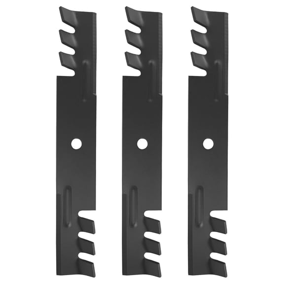 Mower Blades inch Mulching Blades for Bad Boy 038-5350-00,for Bunton PC1255,for Hustler 795757, for AM104489,for Lesco 021871,for Scag 481706,for Snapper 1-7043 3Pack