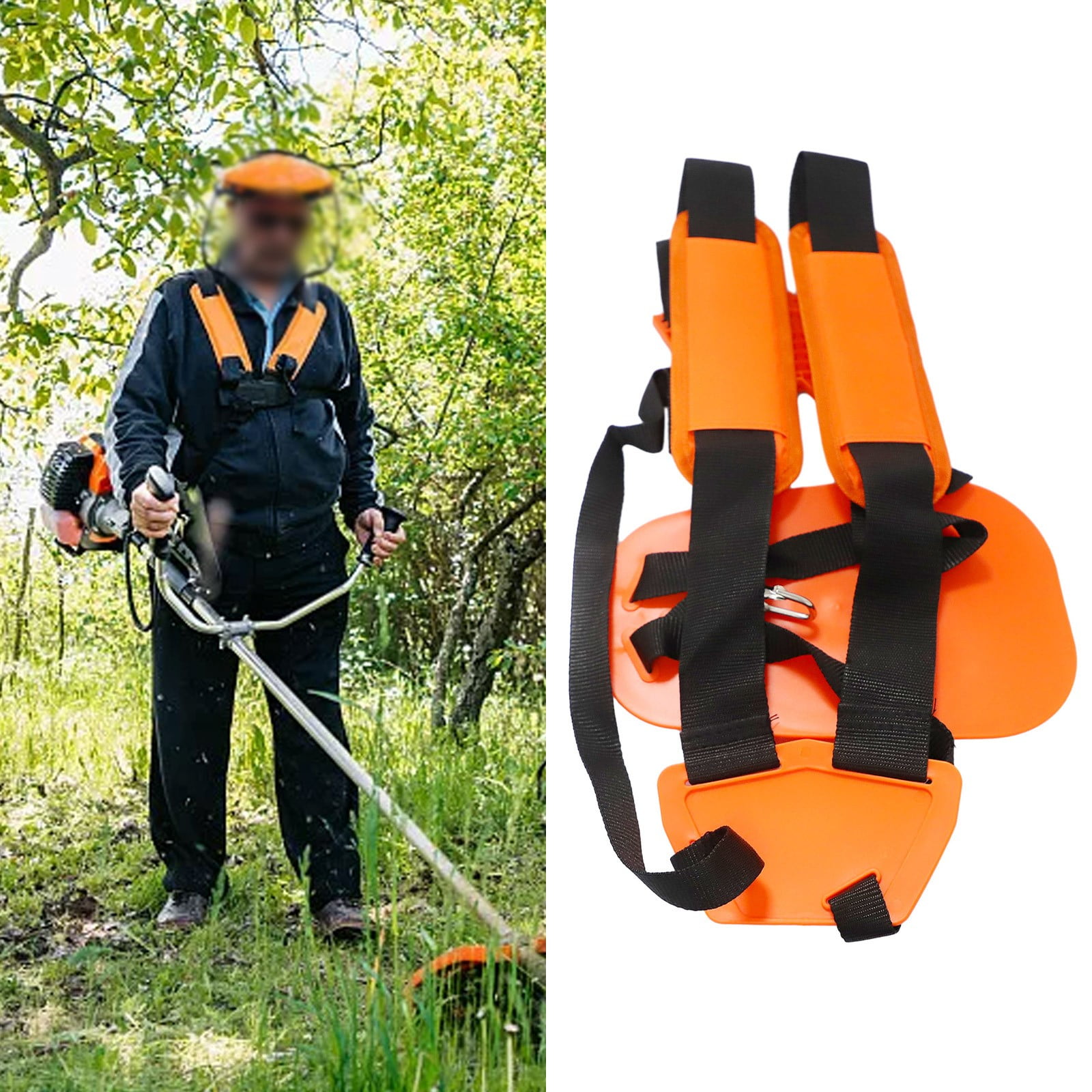 Mower Double Shoulder Strap Trimmer Harness Belt Comfort Type For STIHL