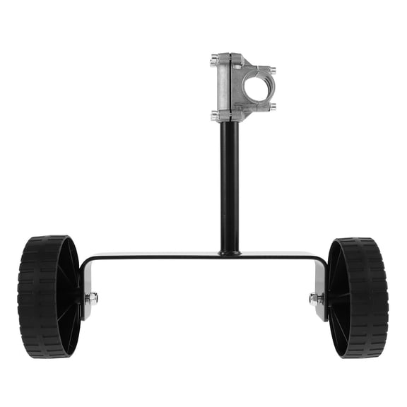 Mower Support Wheel Adjustable Weed Trimmer Auxiliary Wheels 26mm-28mm Portable String Trimmer Wheel Mower