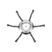 Mower Wire Disc Paddy Field Dry Land Dual-purpose Weeding Head Wear-resistant No Dead Angle Full Metal Weeding Disc Universal Accessories
