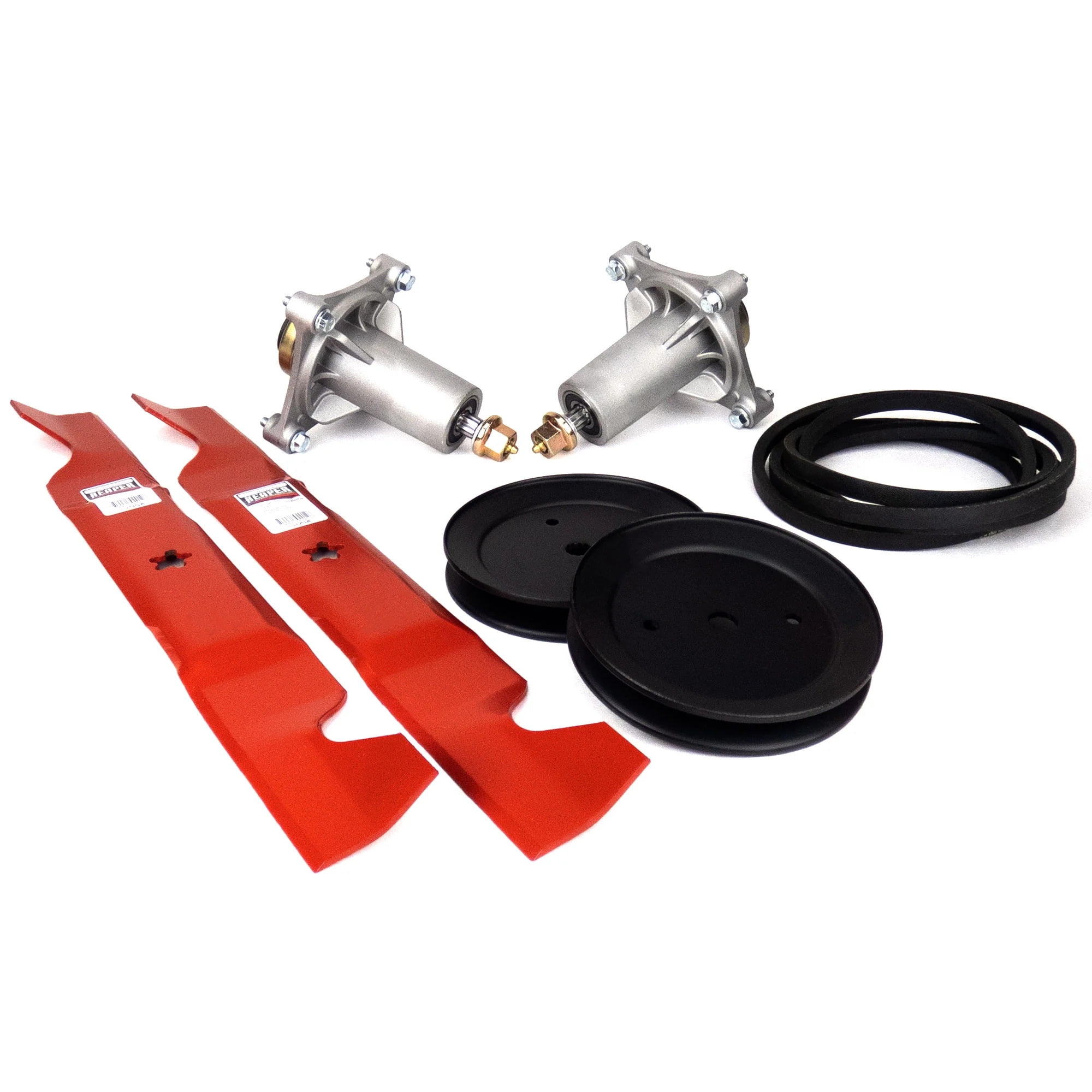 MowerPartsGroup Deck Kit w/ Reaper Blades for Husqvarna 2246LS 2346XLS